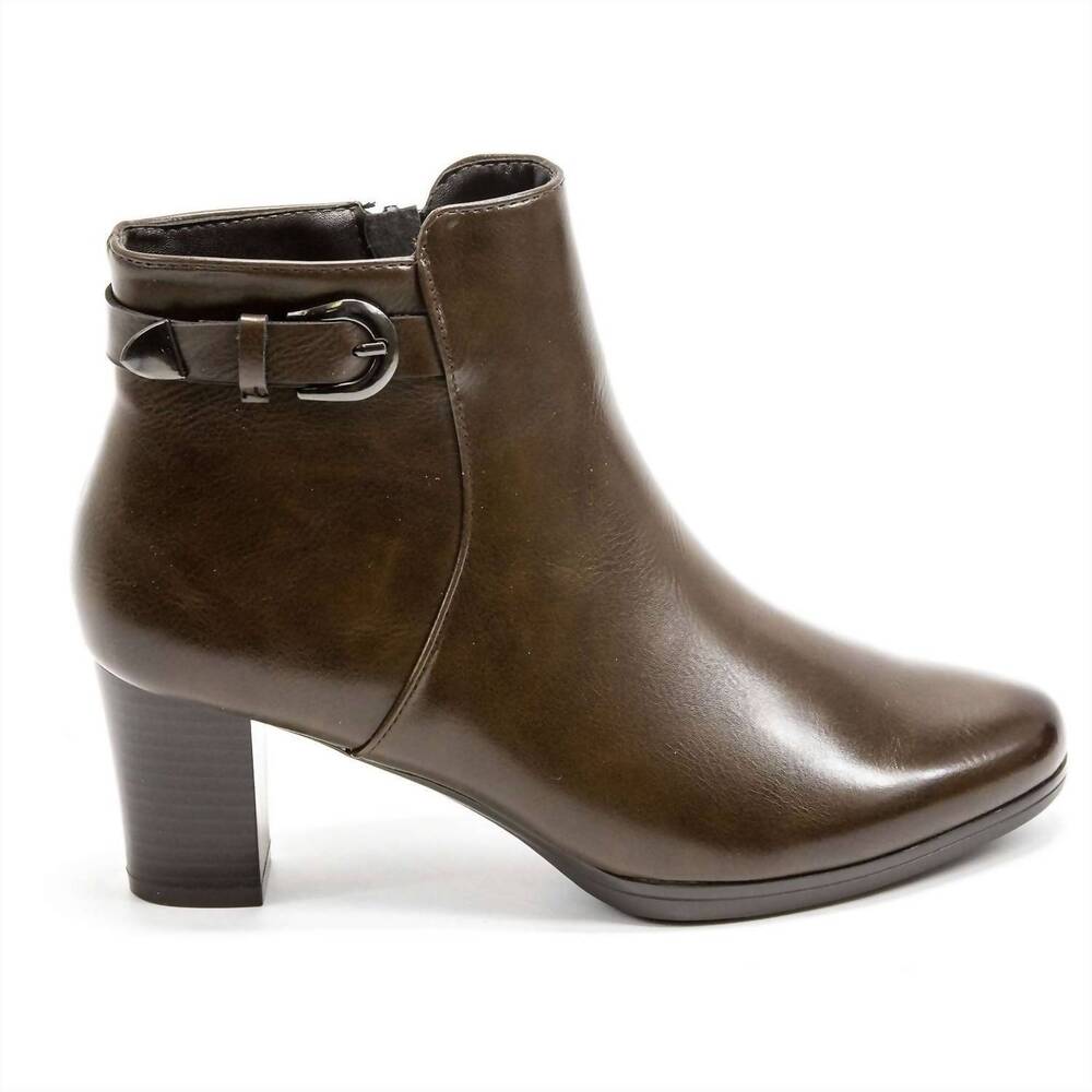 NEW PATRIZIA women's brittani boots in chocolate brown